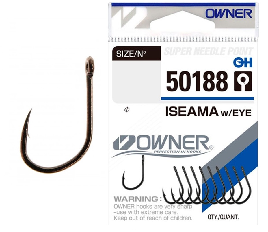Owner, Крючки OWNER 50188 Iseama with Eye №8 - Купить в Минске ...